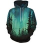Men's Printed 3D Color Star Sweaters Series Fashion Hoodies - 7DAY'S