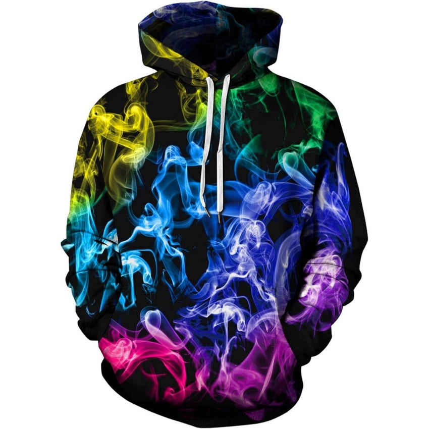 Men's Printed 3D Color Star Sweaters Series Fashion Hoodies - 7DAY'S