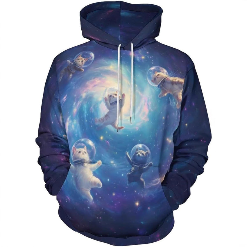 Men's Printed 3D Color Star Sweaters Series Fashion Hoodies - 7DAY'S