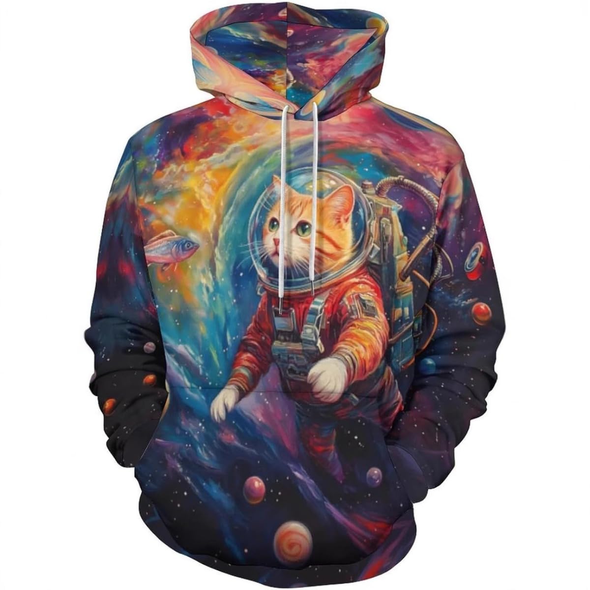 Men's Printed 3D Color Star Sweaters Series Fashion Hoodies - 7DAY'S