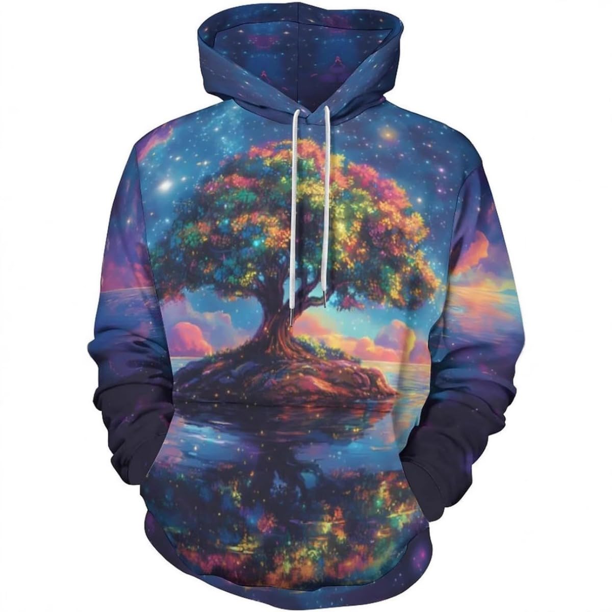Men's Printed 3D Color Star Sweaters Series Fashion Hoodies - 7DAY'S