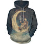 Men's Printed 3D Color Star Sweaters Series Fashion Hoodies - 7DAY'S