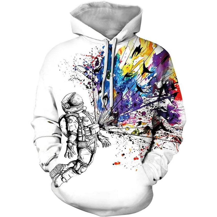 Men's Printed 3D Color Star Sweaters Series Fashion Hoodies - 7DAY'S