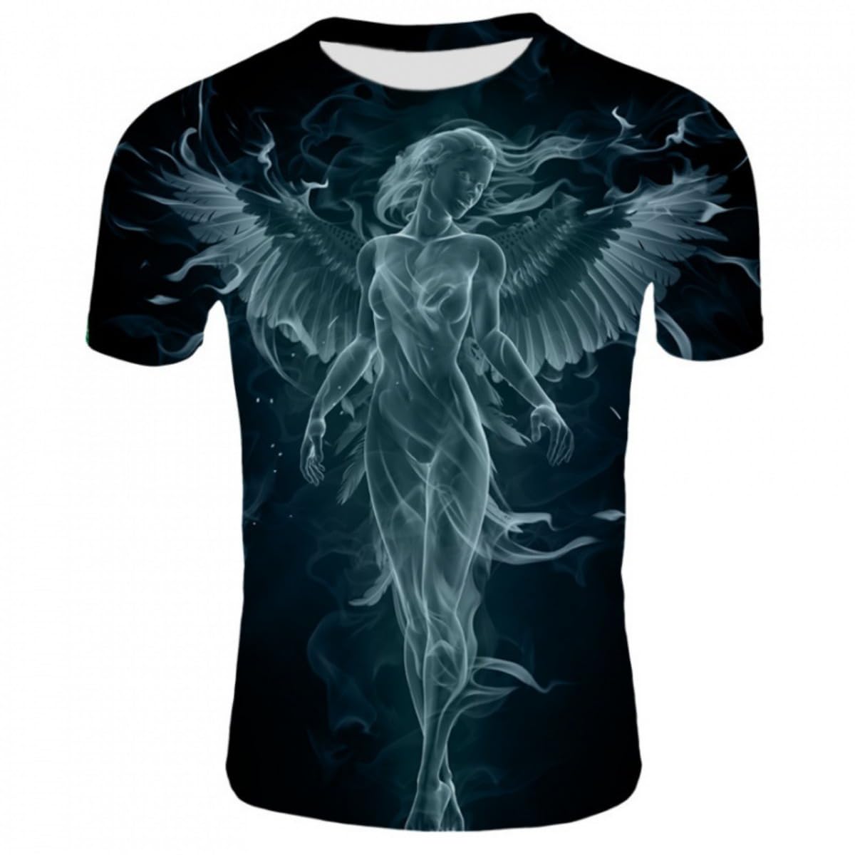 Men's T-Shirt with T-Shirt and Short Sleeves, Personalized 3D Printed T-Shirt - 7DAY'S