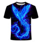 Men's T-Shirt with T-Shirt and Short Sleeves, Personalized 3D Printed T-Shirt - 7DAY'S