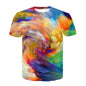Men's T-Shirt with T-Shirt and Short Sleeves, Personalized 3D Printed T-Shirt - 7DAY'S