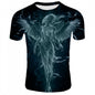 Men's T-Shirt with T-Shirt and Short Sleeves, Personalized 3D Printed T-Shirt - 7DAY'S
