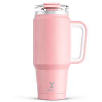 Meoky 40 oz Tumbler with Handle and Straw, Insulated Tumbler with Lid and Straw, Stainless Steel Travel Mug, Keeps Cold for 34 Hours, 100% Leak Proof, Fits in Car Cup Holder (Night) - 7DAY'S