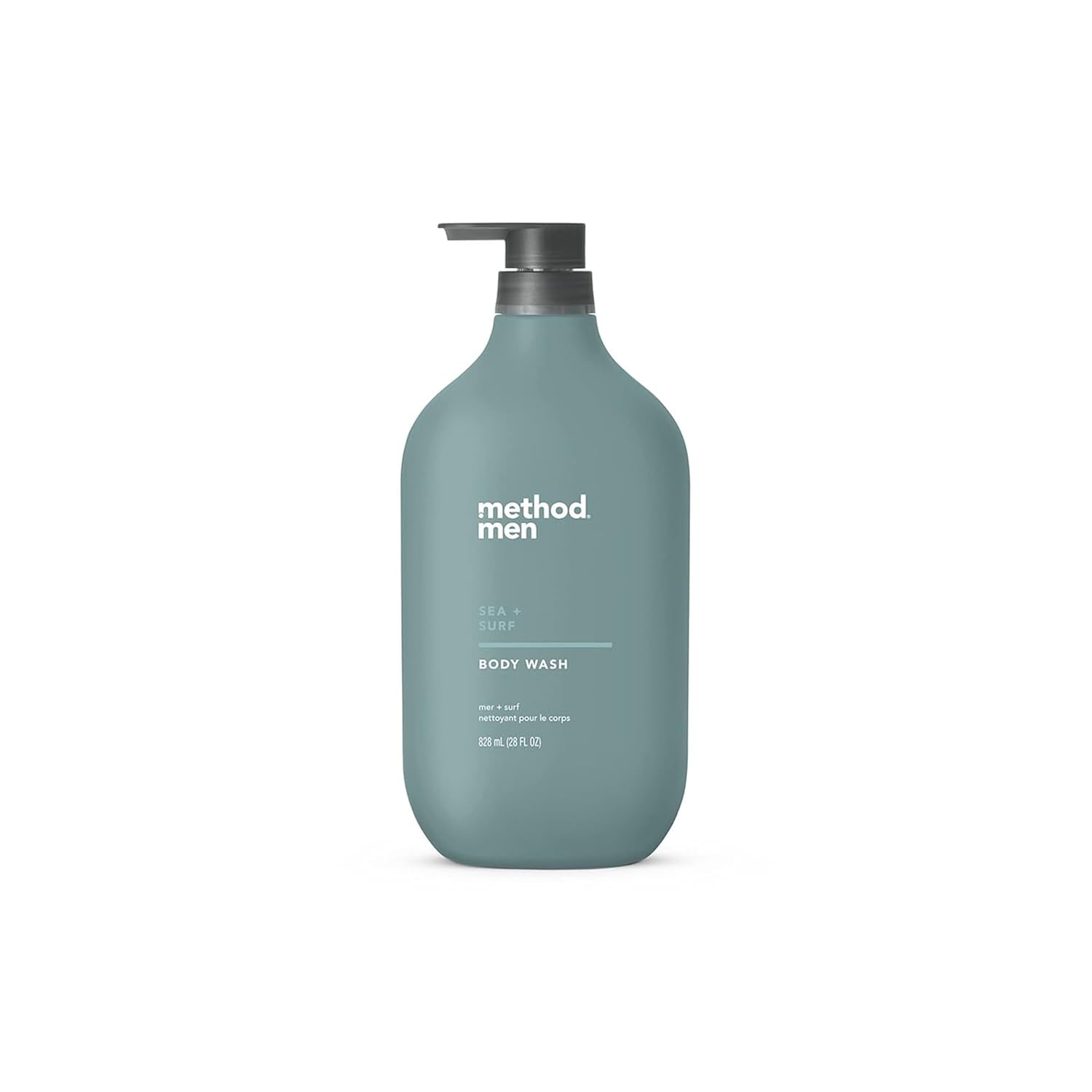 Method Body Wash, Sea + Surf, Paraben and Phthalate Free, Biodegradable Formula, 28 oz, (Pack of 1) - 7DAY'S