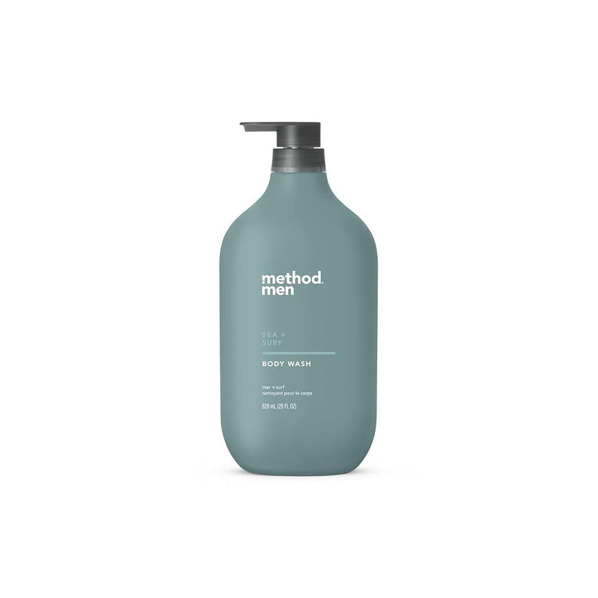Method Body Wash, Sea + Surf, Paraben and Phthalate Free, Biodegradable Formula, 28 oz, (Pack of 1) - 7DAY'S