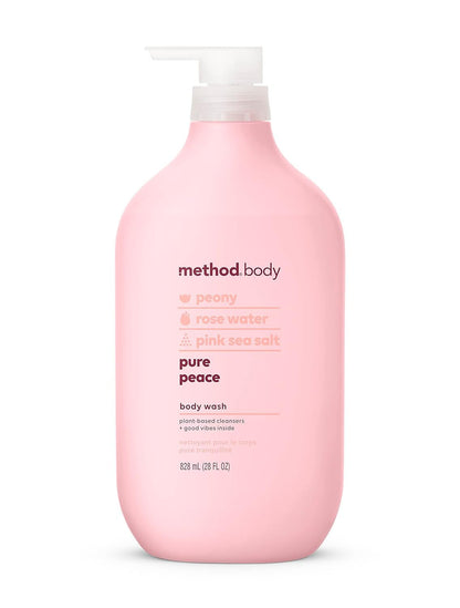 Method Body Wash, Sea + Surf, Paraben and Phthalate Free, Biodegradable Formula, 28 oz, (Pack of 1) - 7DAY'S