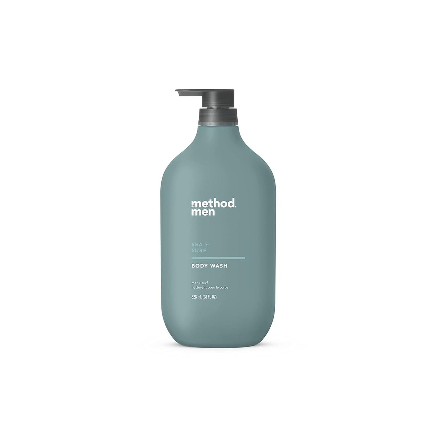 Method Body Wash, Sea + Surf, Paraben and Phthalate Free, Biodegradable Formula, 28 oz, (Pack of 1) - 7DAY'S
