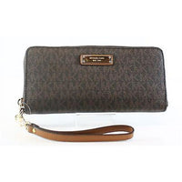 Michael Kors 32S7GTTE9B - 200 Jet Set Continental Wristlet - Brown - 7DAY'S