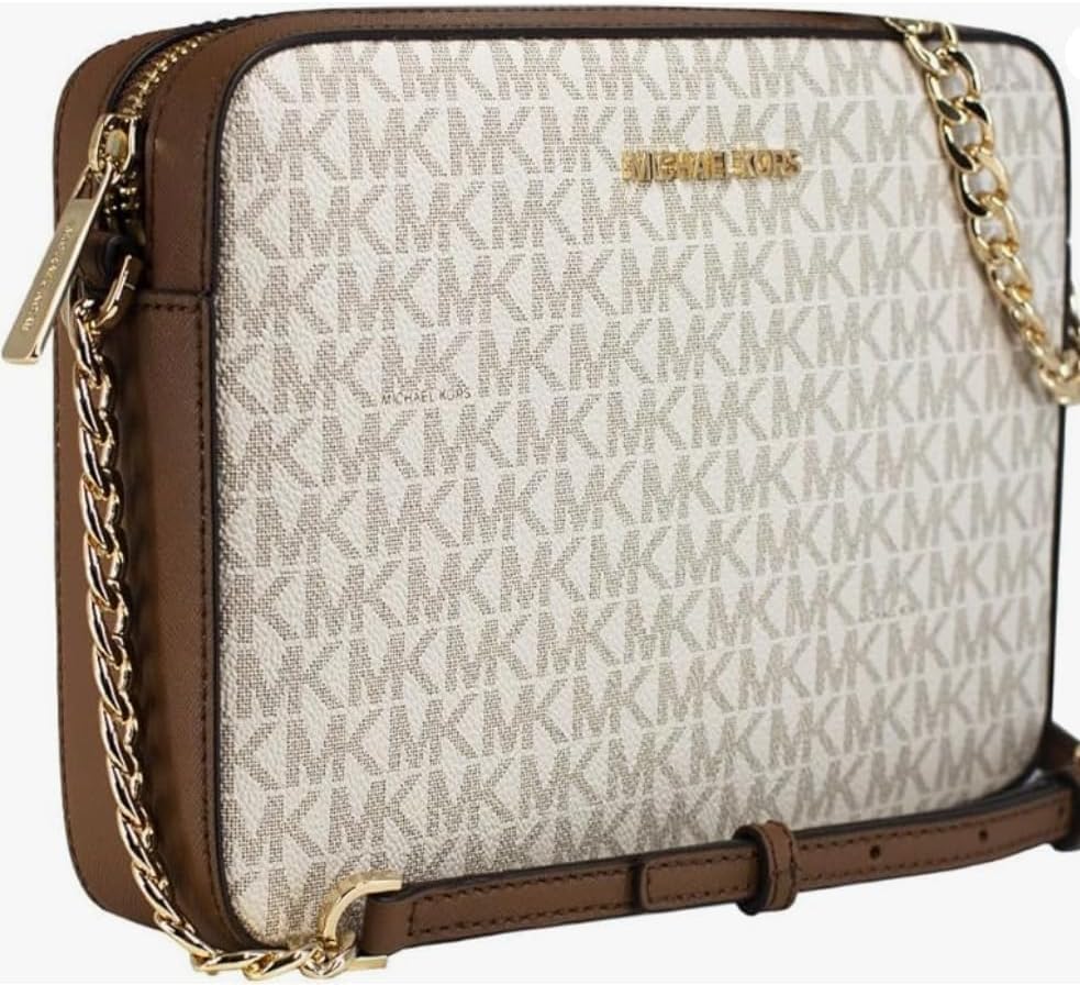 Michael Kors East West Jet Set Large Logo Crossbody Bag - 7DAY'S