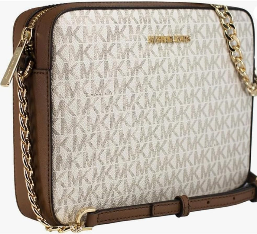 Michael Kors East West Jet Set Large Logo Crossbody Bag - 7DAY'S