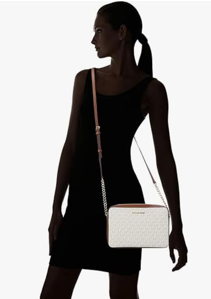 Michael Kors East West Jet Set Large Logo Crossbody Bag - 7DAY'S