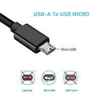 Micro USB Cable,[10ft3Pack] by Ailun,High Speed 2.0 USB A Male to Micro USB Sync & Charging Nylon Braided Cable for Android Smartphone Tablets Wall and Car Charger Connection[Silver&Blackwhite] - 7DAY'S
