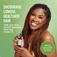 Mielle Organics Rosemary & Mint Hair Oil, Split Ends & Dry Scalp Treatment - Made with Biotin & Essential Oils for Strengthening, Soothing, Moisturizing & Encouraging Longer, Healthier Hair (2 Fl Oz) - 7DAY'S