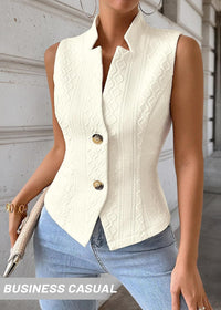Mina Self Women's 2025 Sleeveless Sweater Vest Top - Lightweight Fahion Knit Casual Work Office Slim Fully Lined Trendy - 7DAY'S