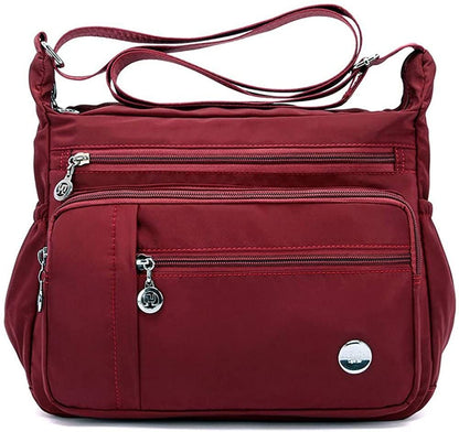 MINTEGRA Women Shoulder Handbag Roomy Multiple Pockets Bag Ladies Crossbody Purse Fashion Tote Top Handle Satchel - 7DAY'S