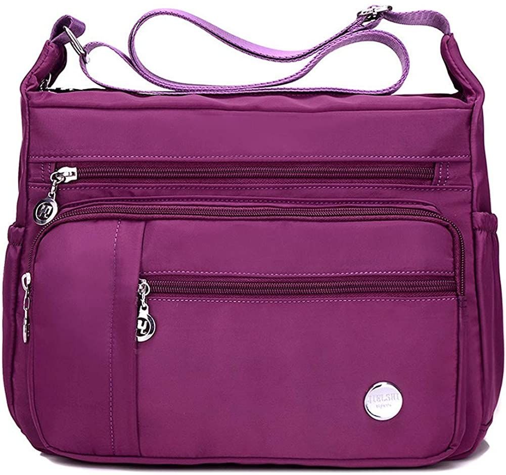 MINTEGRA Women Shoulder Handbag Roomy Multiple Pockets Bag Ladies Crossbody Purse Fashion Tote Top Handle Satchel - 7DAY'S