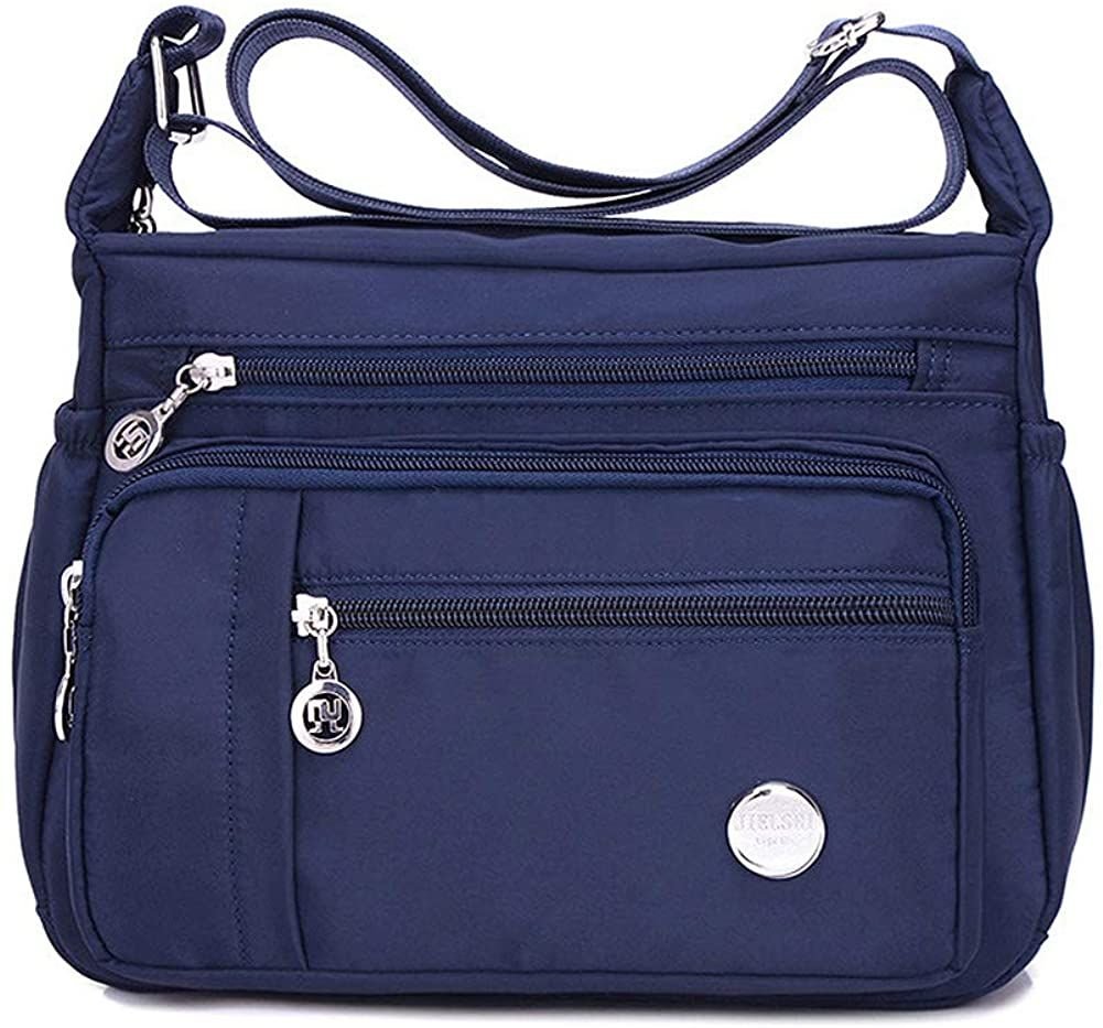 MINTEGRA Women Shoulder Handbag Roomy Multiple Pockets Bag Ladies Crossbody Purse Fashion Tote Top Handle Satchel - 7DAY'S