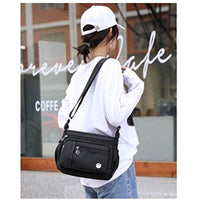 MINTEGRA Women Shoulder Handbag Roomy Multiple Pockets Bag Ladies Crossbody Purse Fashion Tote Top Handle Satchel - 7DAY'S