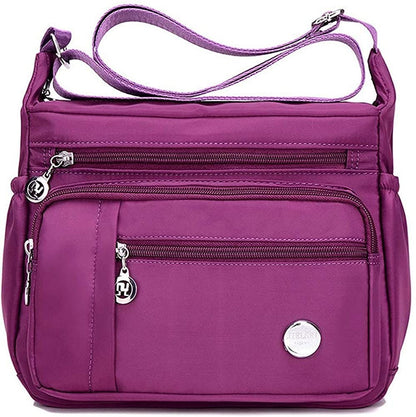 MINTEGRA Women Shoulder Handbag Roomy Multiple Pockets Bag Ladies Crossbody Purse Fashion Tote Top Handle Satchel - 7DAY'S