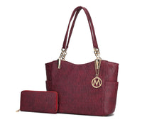 MKF Collection Allison Tote Handbag & Wallet by Mia k - 7DAY'S