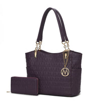 MKF Collection Allison Tote Handbag & Wallet by Mia k - 7DAY'S