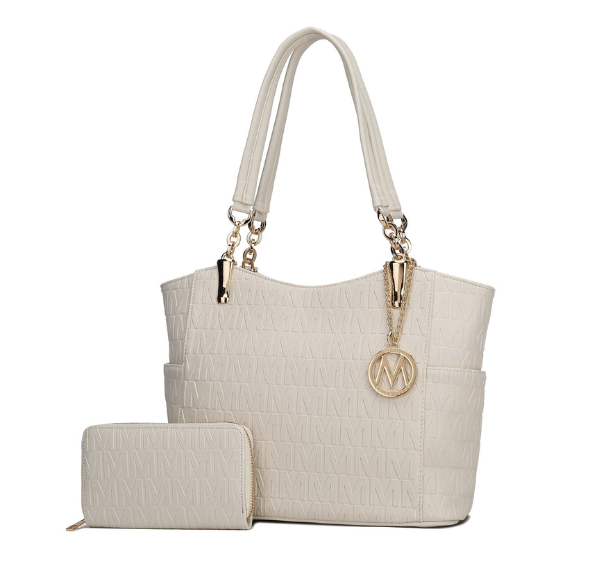MKF Collection Allison Tote Handbag & Wallet by Mia k - 7DAY'S