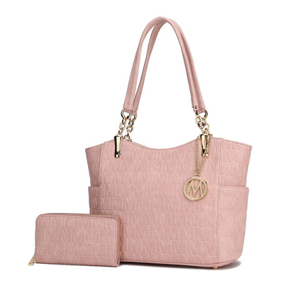 MKF Collection Allison Tote Handbag & Wallet by Mia k - 7DAY'S