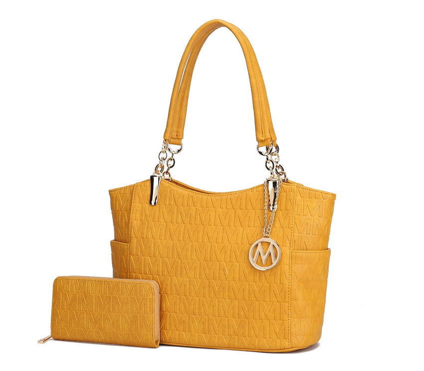 MKF Collection Allison Tote Handbag & Wallet by Mia k - 7DAY'S