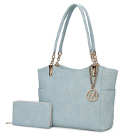 MKF Collection Allison Tote Handbag & Wallet by Mia k - 7DAY'S