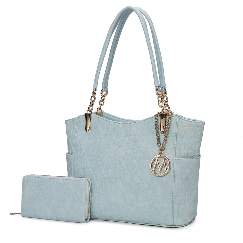MKF Collection Allison Tote Handbag & Wallet by Mia k - 7DAY'S