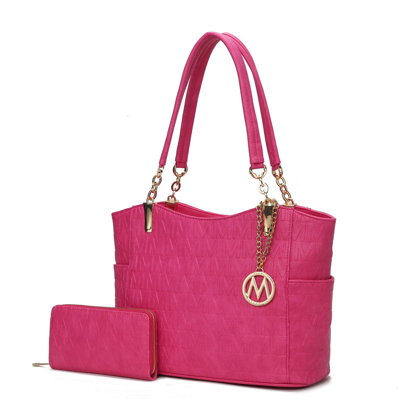 MKF Collection Allison Tote Handbag & Wallet by Mia k - 7DAY'S