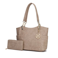 MKF Collection Allison Tote Handbag & Wallet by Mia k - 7DAY'S