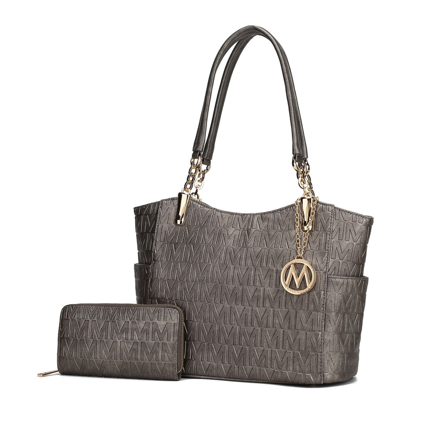 MKF Collection Allison Tote Handbag & Wallet by Mia k - 7DAY'S