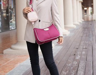 MKF Collection Freya Women Crossbody Bag and Pouch by Mia K - 7DAY'S