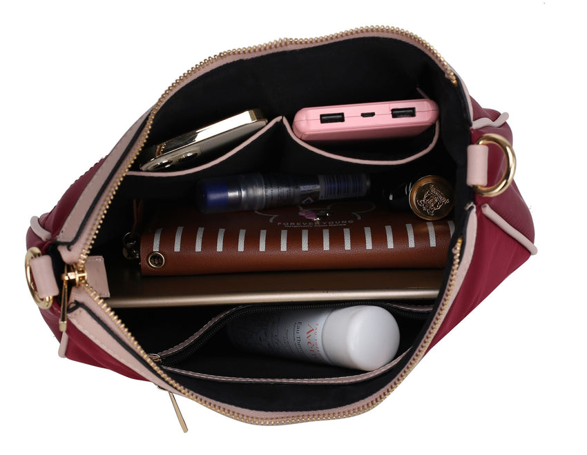 MKF Collection Freya Women Crossbody Bag and Pouch by Mia K - 7DAY'S