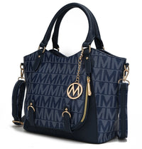 MKF Collection Fula Signature Satchel Bag by Mia Made of high - quality vegan leather - 7DAY'S