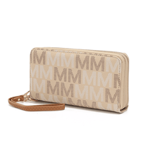 MKF Collection Hofstra M Signature Wallet Wristlet by Mia k - 7DAY'S