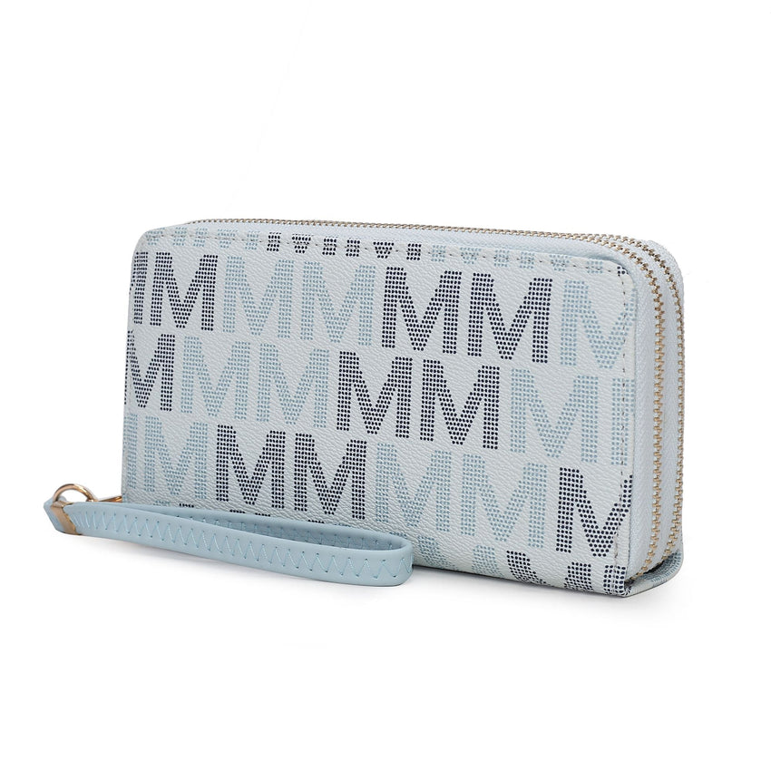 MKF Collection Hofstra M Signature Wallet Wristlet by Mia k - 7DAY'S