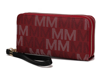 MKF Collection Hofstra M Signature Wallet Wristlet by Mia k - 7DAY'S