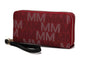 MKF Collection Hofstra M Signature Wallet Wristlet by Mia k - 7DAY'S