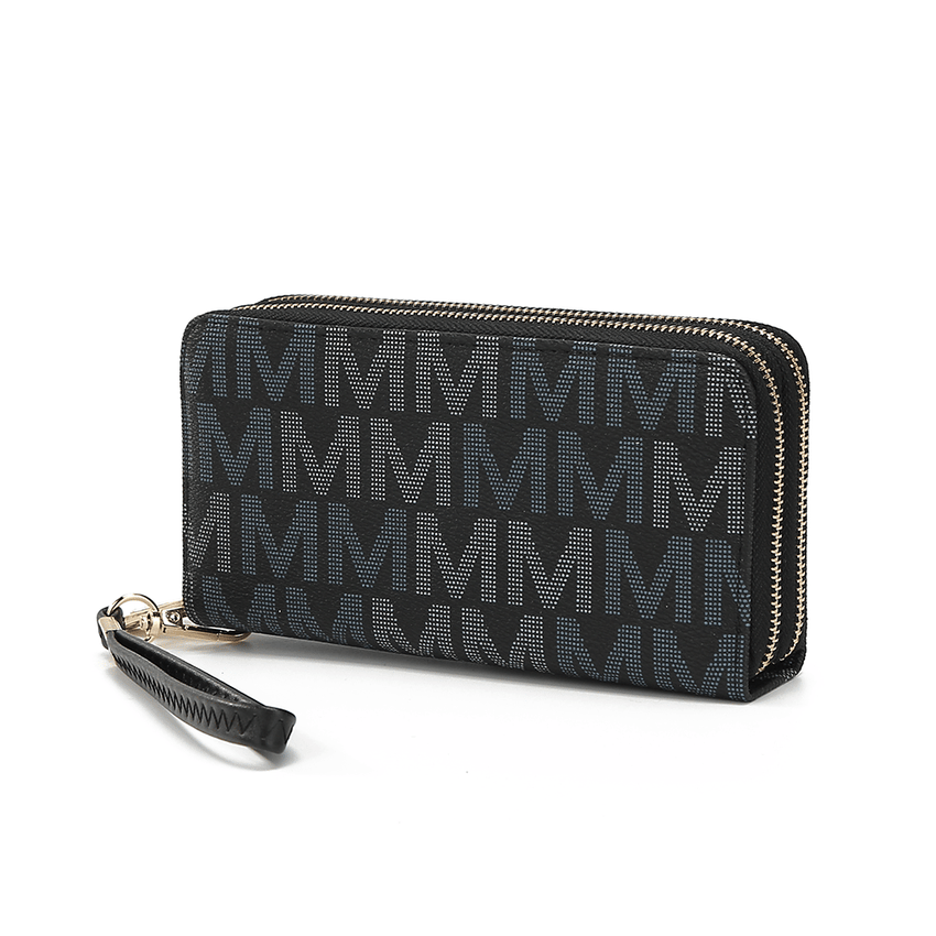 MKF Collection Hofstra M Signature Wallet Wristlet by Mia k - 7DAY'S