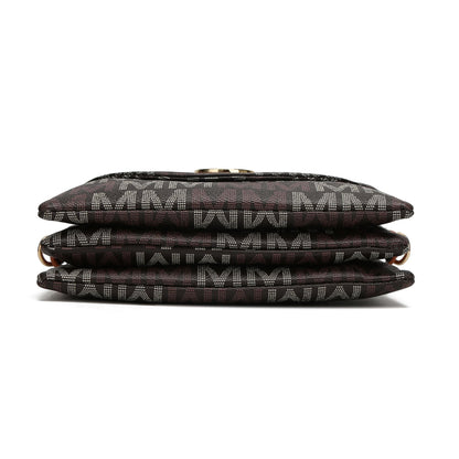 MKF Collection Ishani Signature Crossbody handbag Women by Mia k - 7DAY'S