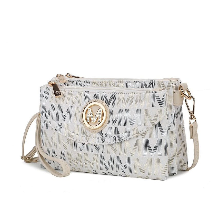 MKF Collection Ishani Signature Crossbody handbag Women by Mia k - 7DAY'S