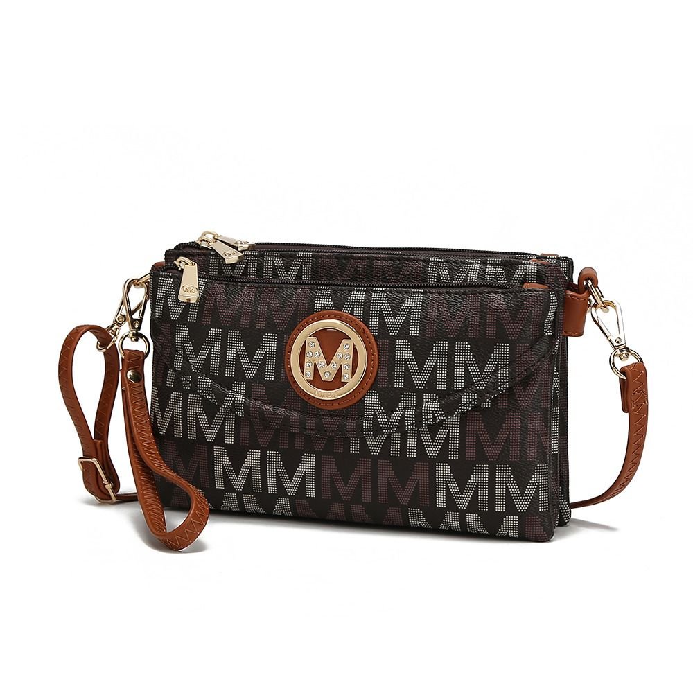 MKF Collection Ishani Signature Crossbody handbag Women by Mia k - 7DAY'S