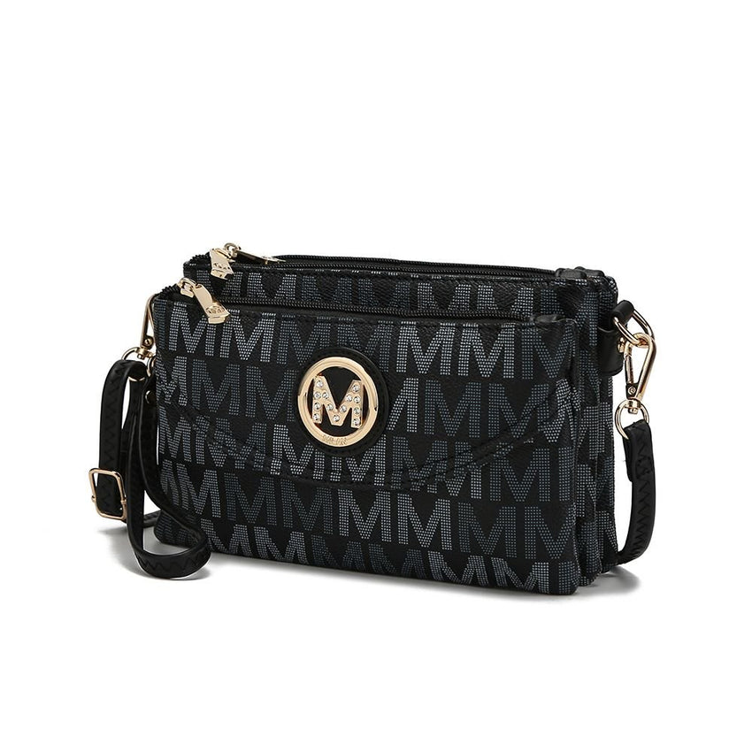 MKF Collection Ishani Signature Crossbody handbag Women by Mia k - 7DAY'S